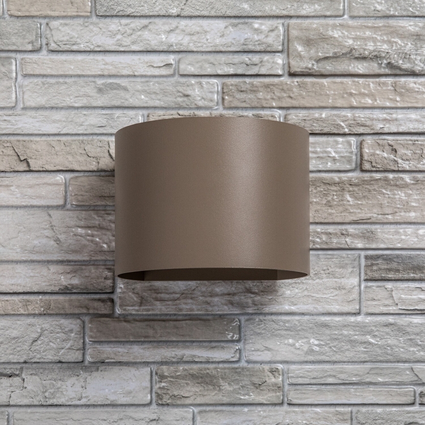 Rabalux - LED Utomhusvägglampa LED/5W/230V 2700/4000/6500K IP54 beige