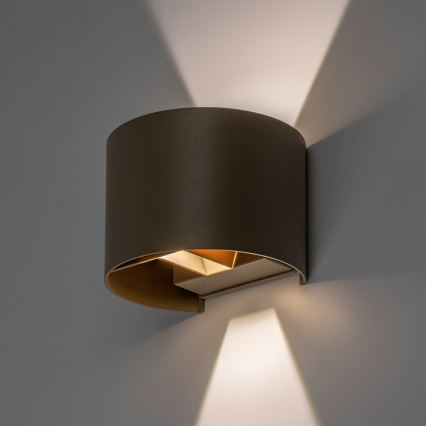 Rabalux - LED Utomhusvägglampa LED/5W/230V 2700/4000/6500K IP54 beige