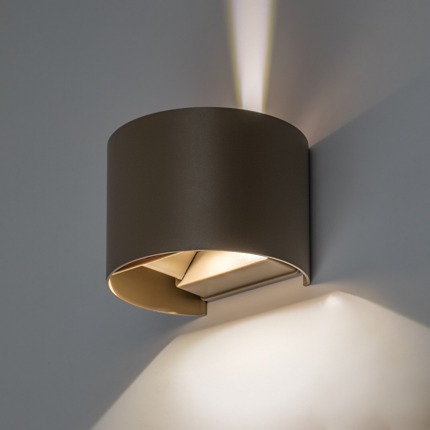 Rabalux - LED Utomhusvägglampa LED/5W/230V 2700/4000/6500K IP54 beige