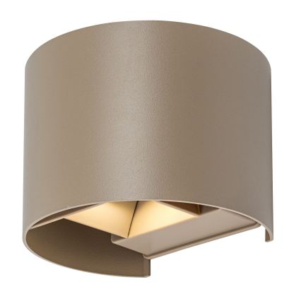 Rabalux - LED Utomhusvägglampa LED/5W/230V 2700/4000/6500K IP54 beige