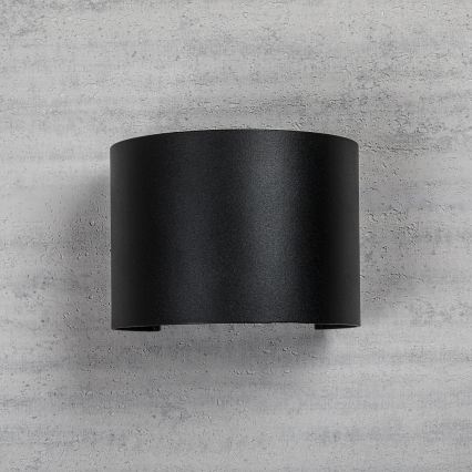 Rabalux - LED utomhusvägglampa LED/5W/230V 2700/4000/6500K IP54 svart