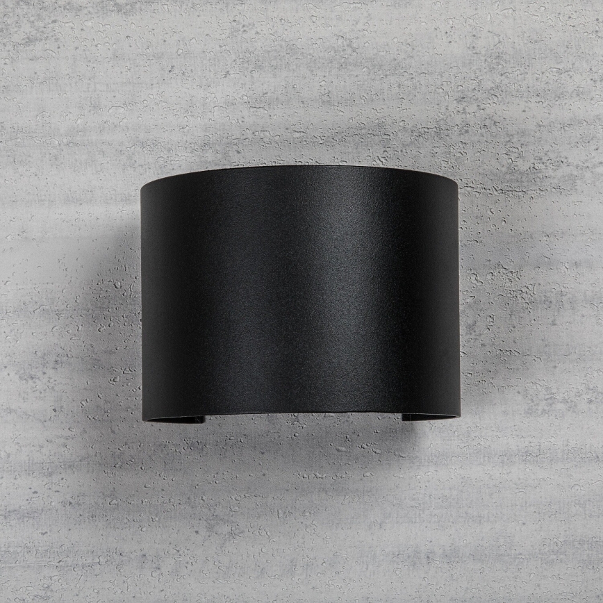 Rabalux - LED utomhusvägglampa LED/5W/230V 2700/4000/6500K IP54 svart