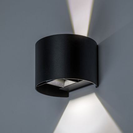 Rabalux - LED utomhusvägglampa LED/5W/230V 2700/4000/6500K IP54 svart