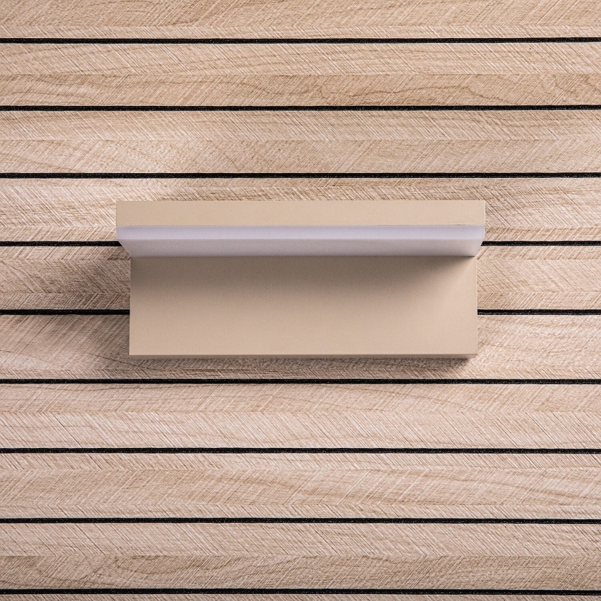 Rabalux - LED utomhusväggarmatur LED/9W/230V IP54 beige