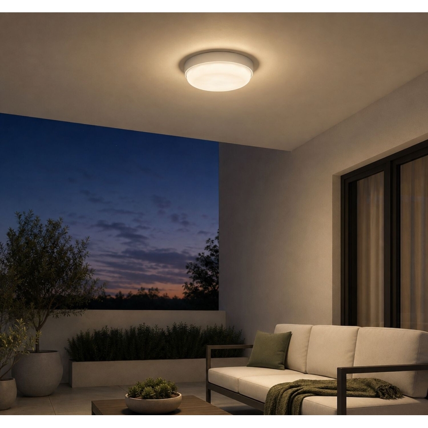 Rabalux - LED Utomhustaklampa LED/14W/230V IP54 vit