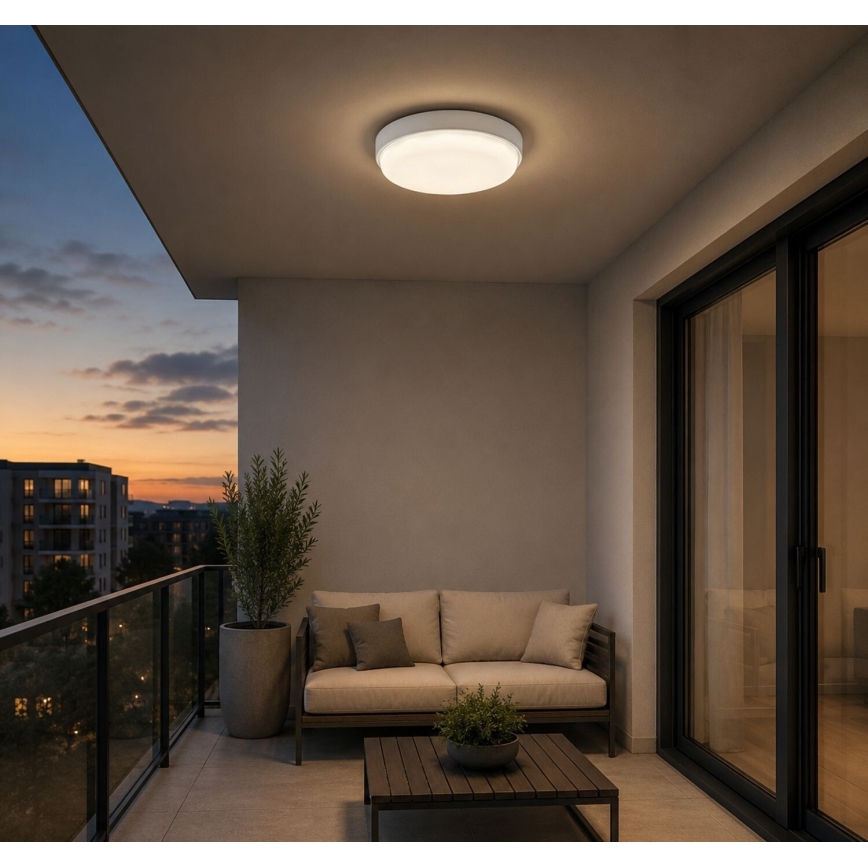 Rabalux - LED Utomhustaklampa LED/14W/230V IP54 vit