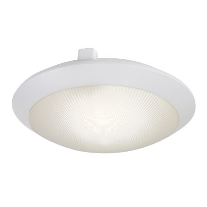 Rabalux - Utomhustaklampa 1xE27/9W/230V IP65 Ø 30 cm vit