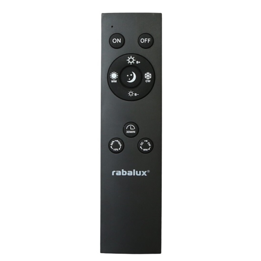 Rabalux - LED Dimbar utomhusbelysning LED/15W/230V Wi-Fi Tuya 2700-6500K IP44 + fjärrkontroll