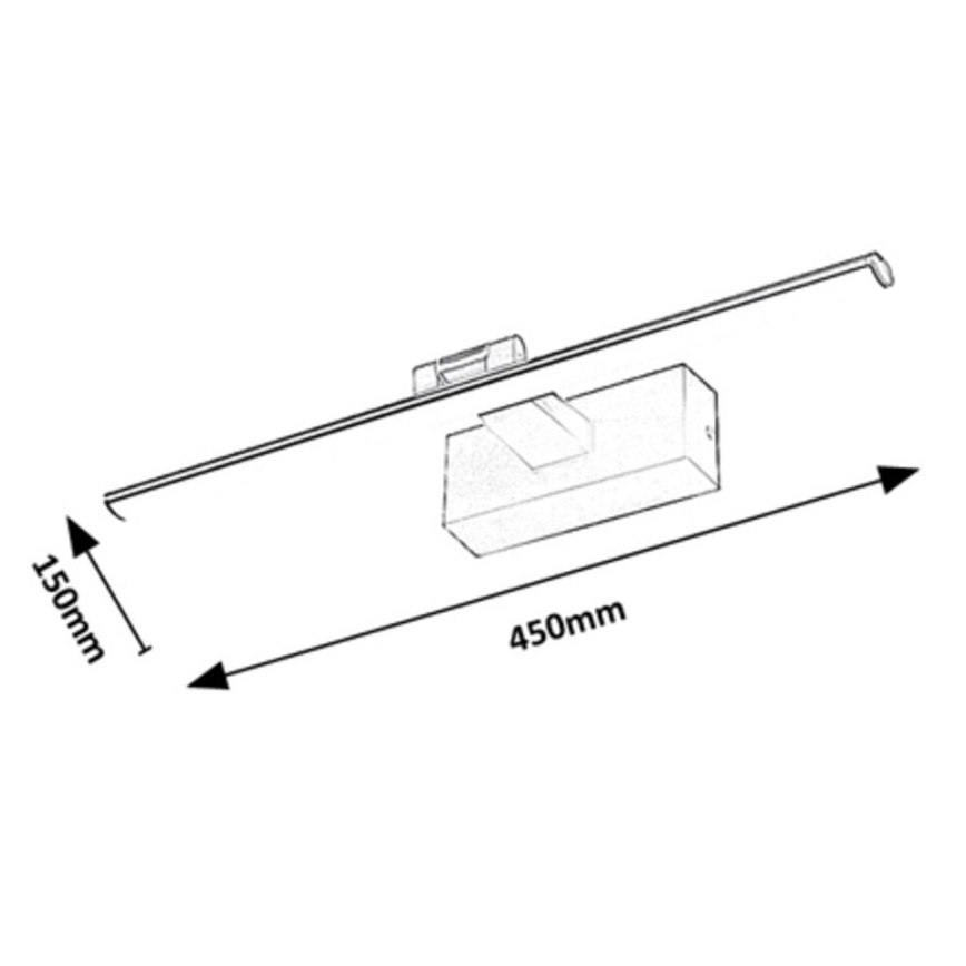 Rabalux - LED Bildbelysning LED/8W/230V 3000K 45 cm