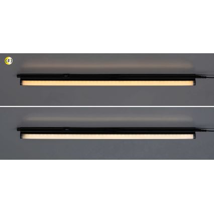 Rabalux - LED lampa för undersidan av köksskåp LED/20W/230V 3000/4000K svart