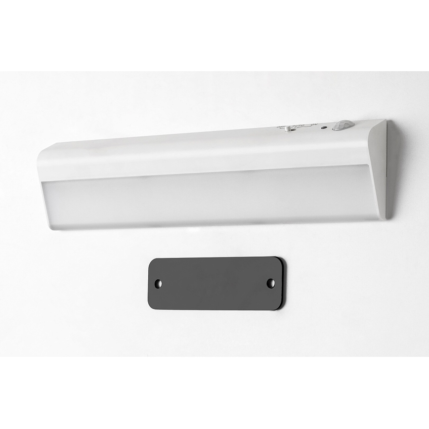 Rabalux - LED lampa för undersidan av köksskåp med rörelsedetektor LED/0,5W/3xAA