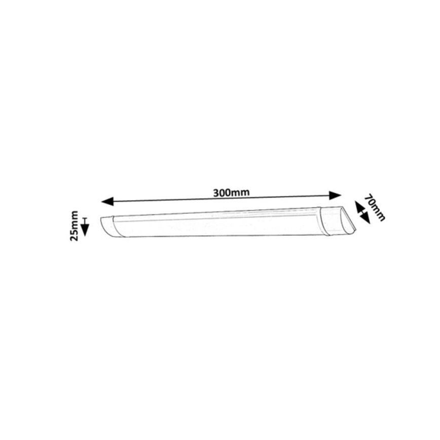 Rabalux - LED underskåpsarmatur LED/10W/230V 30 cm