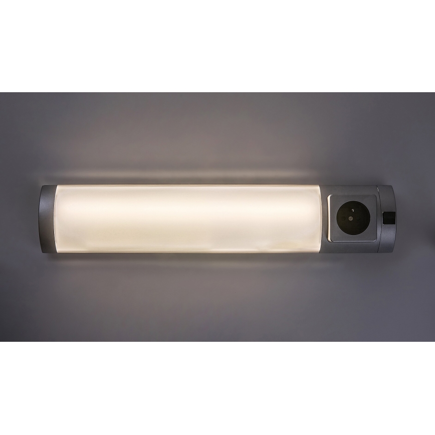 Rabalux - LED lampa för undersidan av köksskåp med en låda LED/5W/230V 4000K 45 cm silver