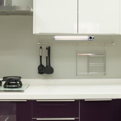 Rabalux - LED lampa för undersidan av köksskåp med en låda LED/8W/230V 4000K 68 cm silver