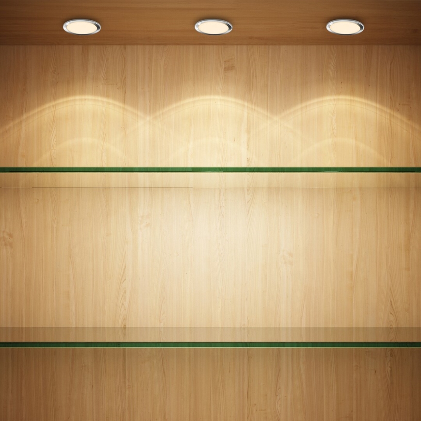 Rabalux - 3-pack dimbar LED-belysning för skåp LED/1W/230V 4000K