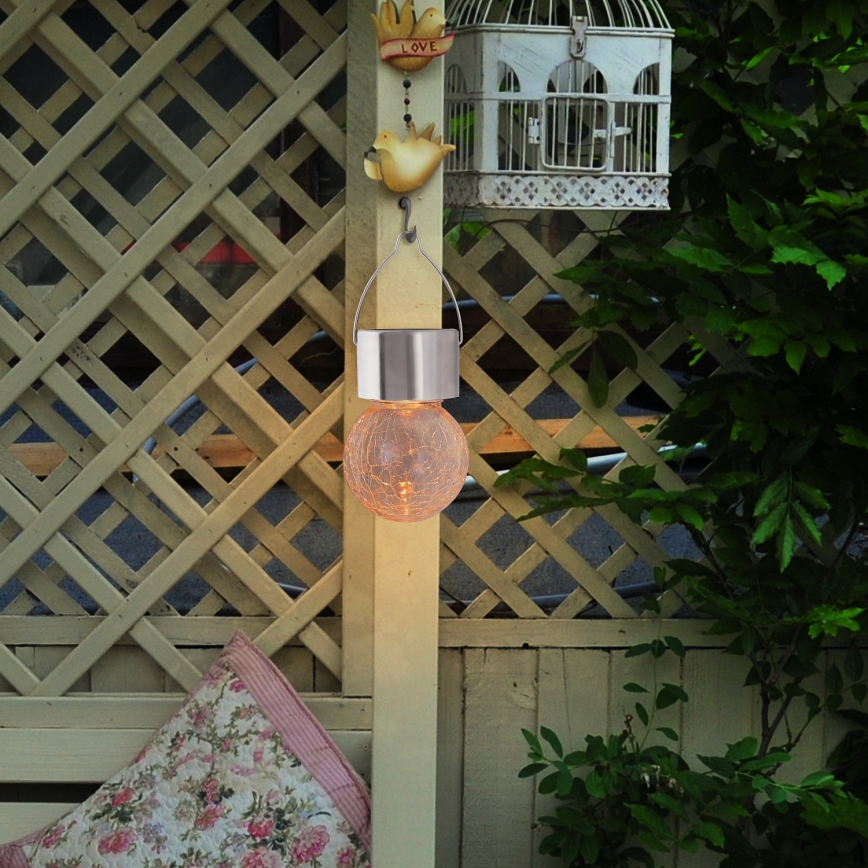 Rabalux - LED RGB Utomhus solcellslampa med strömbrytare LED/0,06W 60 mAh IP44