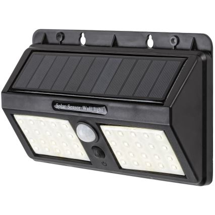 Rabalux - LED solcellsvägglampa med sensor IP44 1200 mAh