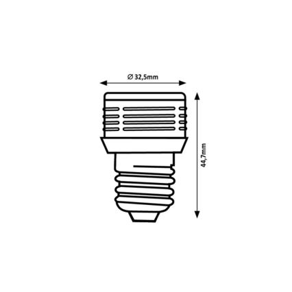 Rabalux - LED Ljusreglerad glödlampa E27/3W/230V 3000K