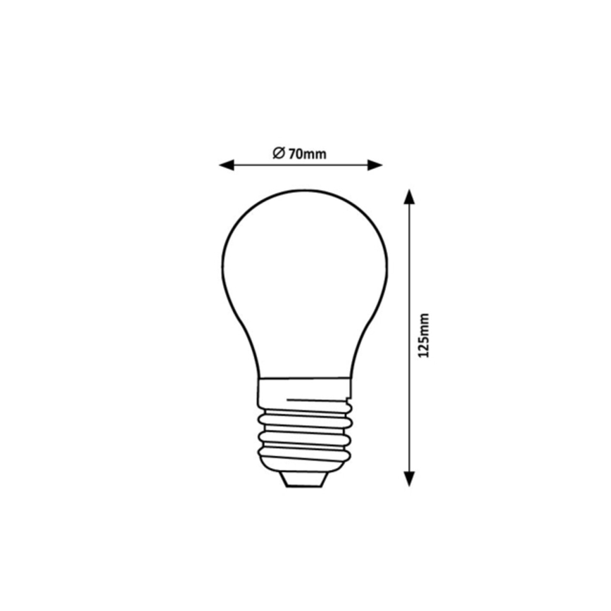 Rabalux - LED-filamentlampa A70 E27/18W/230V 3000K