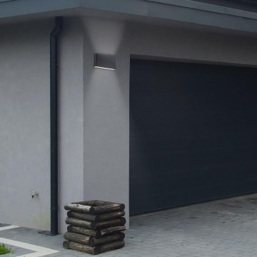 Rabalux 7952 - LED Utomhus Väggbelysning NESNA 2xLED/6W/230V IP54 3000K