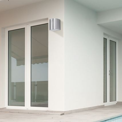 Rabalux 8020 - Utomhus Väggbelysning CHILE 1xGU10/35W/230V