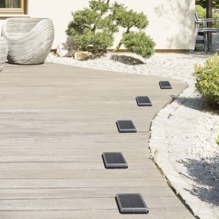 Rabalux 8104 - LED Utomhus sollampa BILBAO LED/1,5W/3,2V 4000K IP67