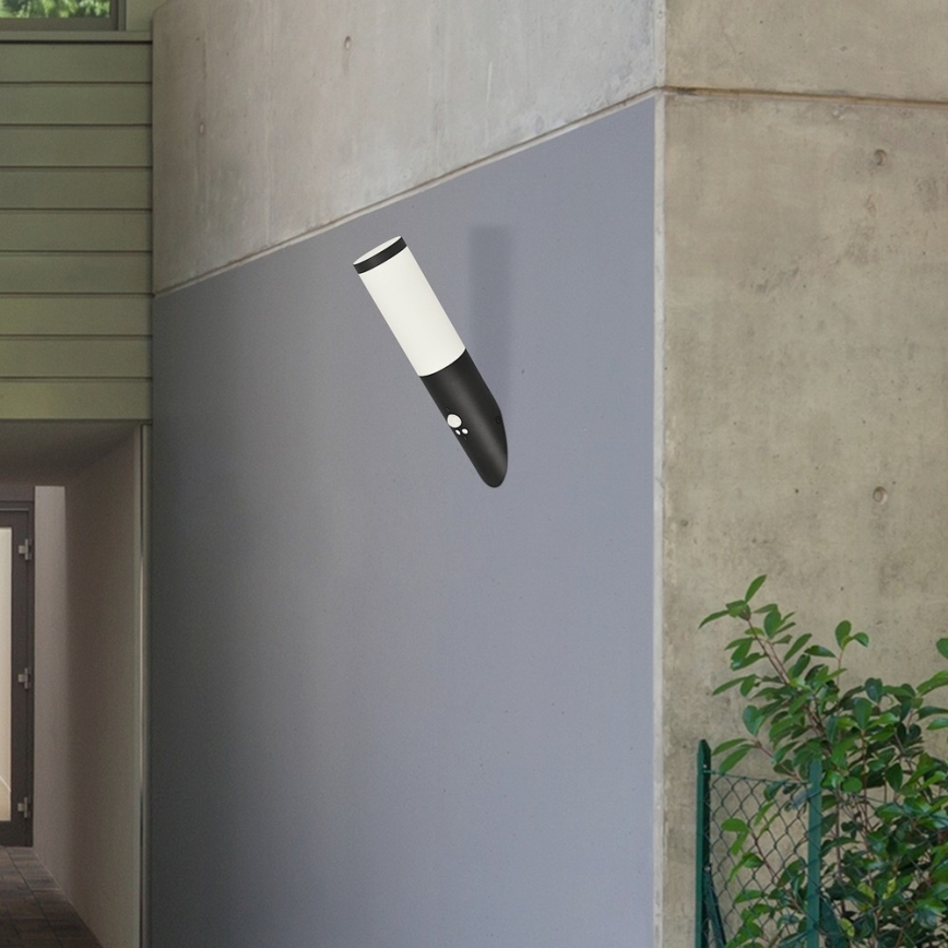 Rabalux - Utomhus vägglampa med sensor 1xE27/25W/230V IP44