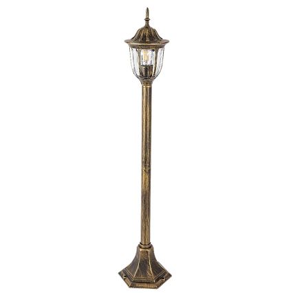 Rabalux - Utomhuslampa 1xE27/60W/230V IP43 guld/svart/patina