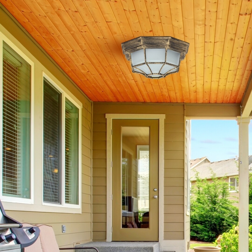 Rabalux 8376 - Utomhus Takbelysning MILANO 1xE27/100W/230V