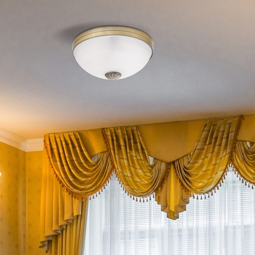 Rabalux 8558 - Takbelysning ORCHIDEA 2xE27/60W/230V