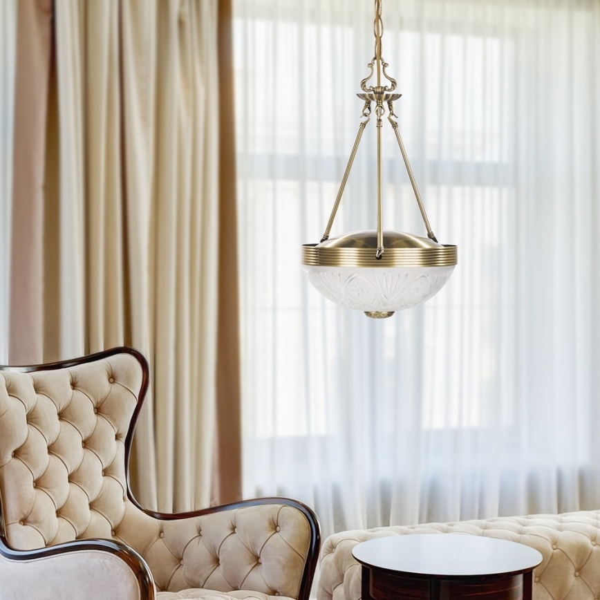 Rabalux 8637 - Ljuskrona med kedja ANNABELLA 2xE27/60W/230V