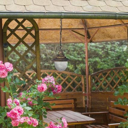 Rabalux 8678 - Utomhus Ljuskrona BARCELONA 1xE27/60W/230V