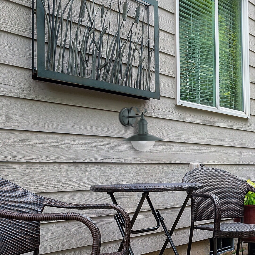 Rabalux 8682 - Utomhus Väggbelysning OSLO 1xE27/60W/230V