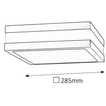Rabalux 8685 - Utomhus Väggbelysning STUTTGART 2xE27/11W/230V