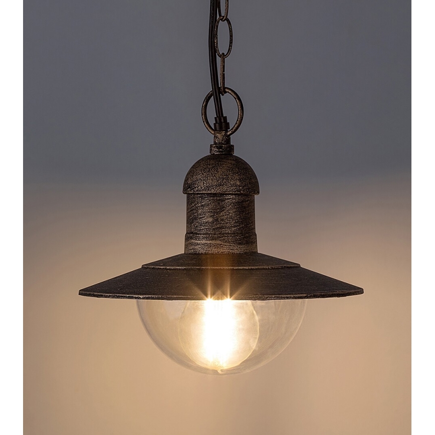 Rabalux 8737 - Utomhus Hängande lampa OSLO 1xE27/60W