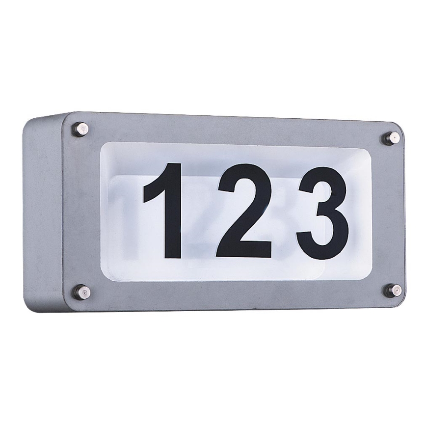 Rabalux 8747 - LED Utomhus Väggbelysning HANOVER 1xLED/12W