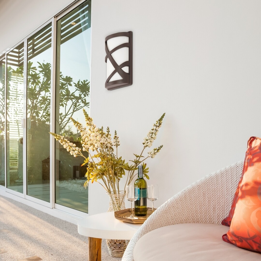 Rabalux 8766 - Utomhus Väggbelysning DURANGO 1xE27/40W