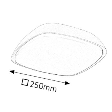 Rabalux 8797 - LED Utomhus Takbelysning AUSTIN LED/20W/230V IP65