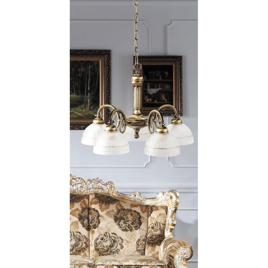 Rabalux 8815 - Ljuskrona med kedja FLOSSI 5xE27/40W/230V