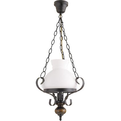 Rabalux - Reservglas till taklampa E27 Ø 23,5 cm vit