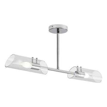 Rabalux - Badrum hängande ljuskrona 2xE14/12W/230V IP44 skinande krom