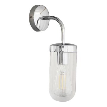 Rabalux - Badrumsvägglampa 1xE27/60W/230V IP44 blank krom