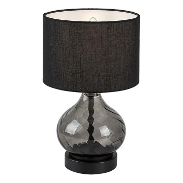 Rabalux - Bordslampa 1xE14/25W/230V rökig