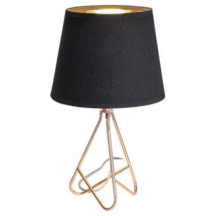 Rabalux - Bordslampa 1xE14/40W/230V svart/guld