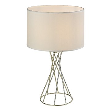 Rabalux - Bordslampa 1xE27/40W/230V guld/vit