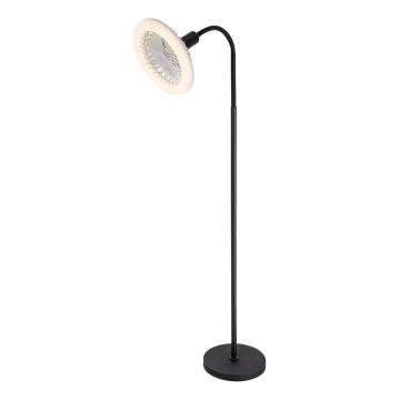 Rabalux - Dimbar LED-golvlampa med fläkt 1xE27/16W/230V 3000-6500K + fjärrkontroll