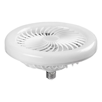 Rabalux - dimbar LED-lampa SMD med fläkt E27/16W/230V 3000-6500K + fjärrkontroll