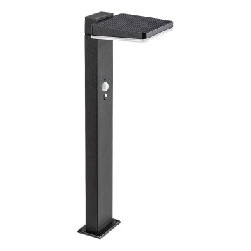 Rabalux - dimbar LED-solcellslampa för utomhusbruk med sensor LED/4,4W/3,7V IP54 antracit 2200 mAh