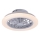 Rabalux - Dimbart LED-takarmatur med fläkt LED/24W/230V 3000-6500K + fjärrkontroll