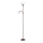 Rabalux - Golvlampa 1xE27/100W+1xE14/25W/230V brun/vit
